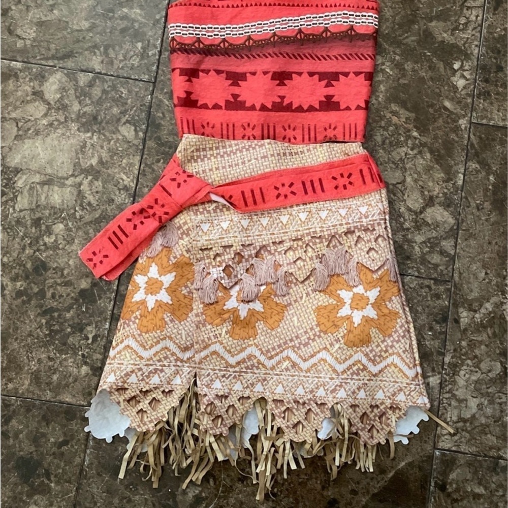 Disney Moana Two Piece Costume